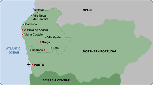 Minho regio Portugal